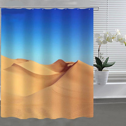 Zasłona prysznicowa z krajobrazem pustyni