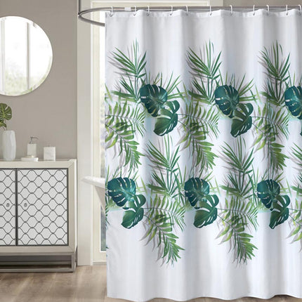 Zasłona prysznicowa w liście palmowe