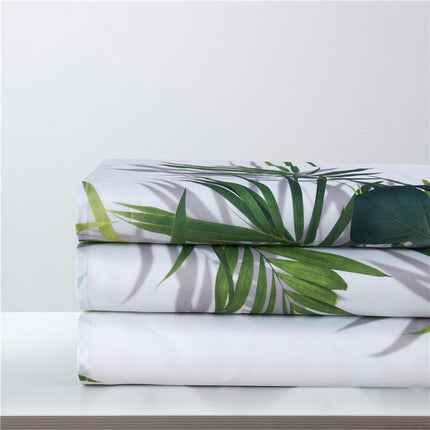 Zasłona prysznicowa w liście palmowe