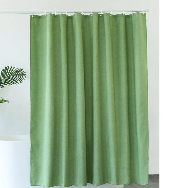 Tekstylna zasłona prysznicowa kolor khaki