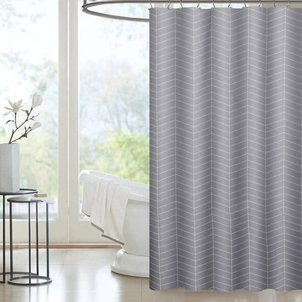 Materiałowa zasłona prysznicowa antypleśniowa