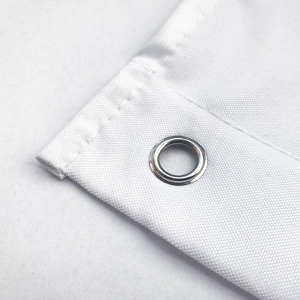 Zasłona prysznicowa w beżowo-białe pasy