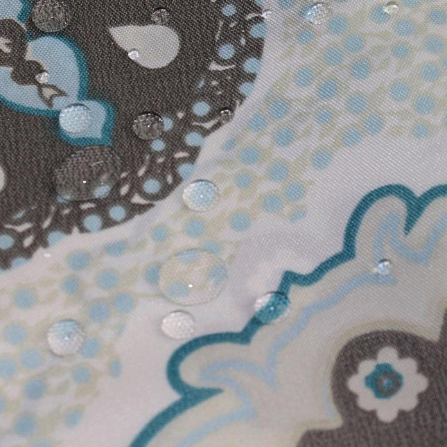 Zasłona prysznicowa w stylu boho