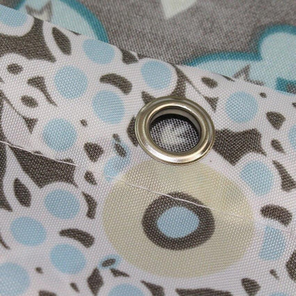 Zasłona prysznicowa w stylu boho