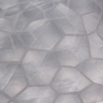 Błyszcząca zasłona prysznicowa z efektem 3D