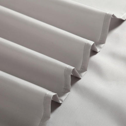 Jasnoszara zasłona prysznicowa wodoodporna