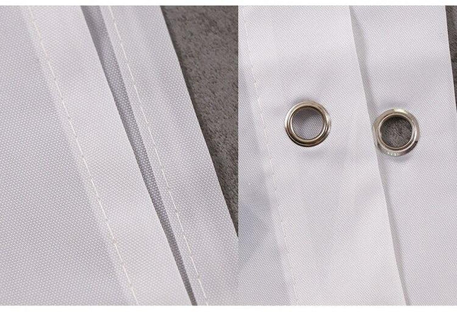 Szaro-żółta zasłona prysznicowa w zygzaki