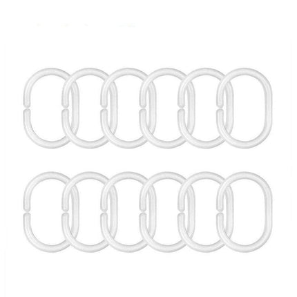 Musztardowa zasłona prysznicowa w koniczyny