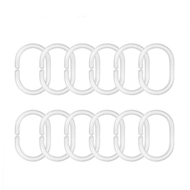 Musztardowa zasłona prysznicowa w koniczyny