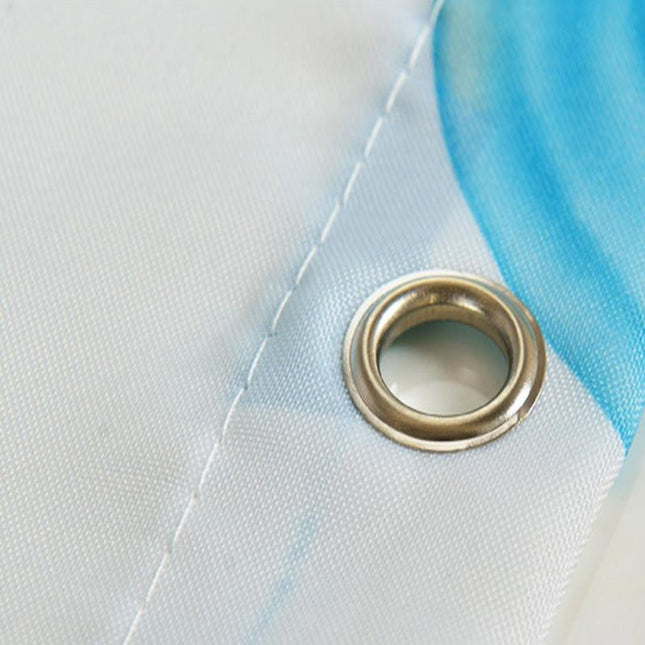 Zasłona prysznicowa z efektem mozaiki