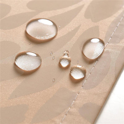 Nieprzezroczysta zasłona prysznicowa beżowa