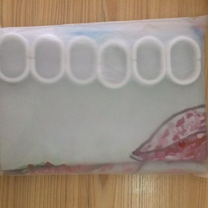 Zasłona prysznicowa w latarnie morskie