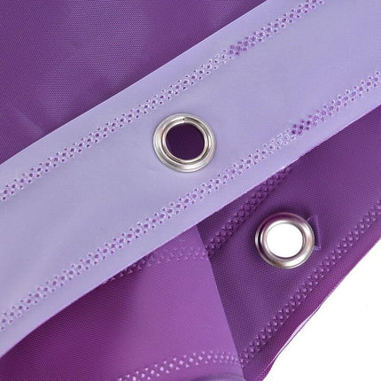 Jednolita purpurowa zasłona prysznicowa