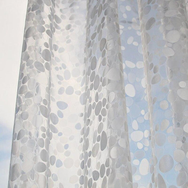 Przezroczysta zasłona prysznicowa z PCV