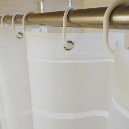 Zasłona prysznicowa w poziome pasy