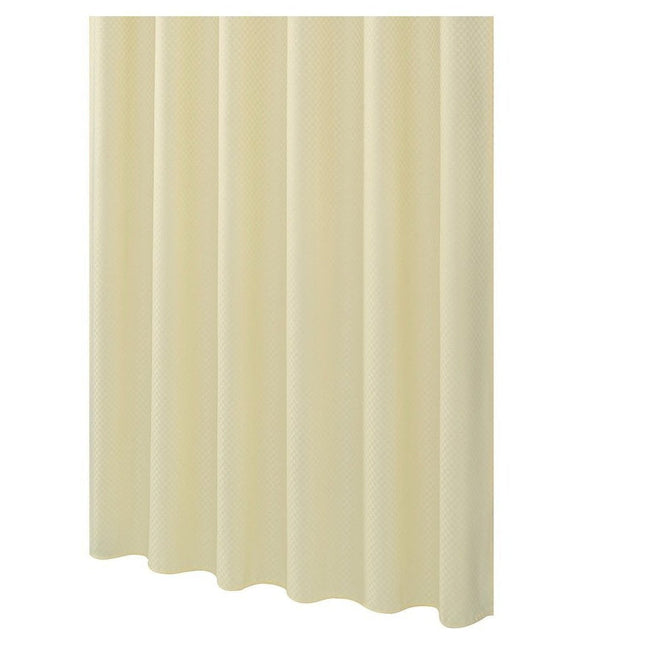 Tekstylna zasłona prysznicowa w romby