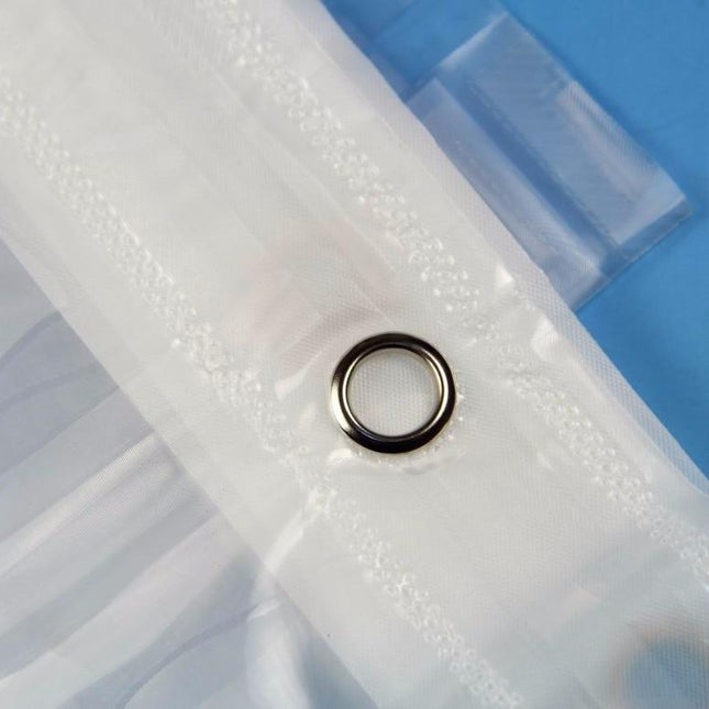 Przezroczysta zasłona prysznicowa antypleśniowa